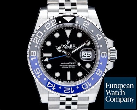 rolex gmt master 2 batman 2021